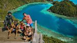 Telaga Hati yang Sempurna di Raja Ampat