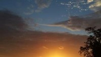 Sunset yang indah