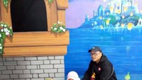 Spot Poto Unik dan Menarik sejadah Terbang.