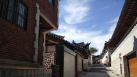 Bersih dan indahnya Bukchon Hanok Village.
