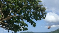 Istirahat di Pantai Friwen