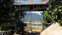 Pintu gerbang Panorama Manulalu