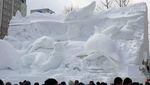 Temukan Patung Es Cantik di Sapporo Snow Festival
