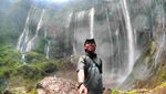 Terhipnotis Keindahan Air Terjun Tampak Sewu
