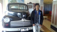 Mobil hitam plat BN 10 yang digunakan Bung Karno dulu