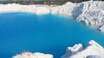 Ternyata Bangka Punya Danau Kaolin Seperti di Belitung