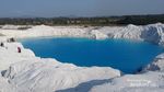 Ternyata Bangka Punya Danau Kaolin Seperti di Belitung