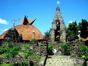 Ternyata, Kediri Punya Gua Bunda Maria Mirip di Prancis