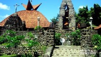 Gereja Katolik Puhsarang Yang Kaya Akan Ciri Arsitektur Jawa