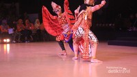 Jatayu dan Rahwana sedang bertarung