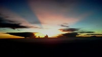 sunrise terlihat cantik dari Sabana I