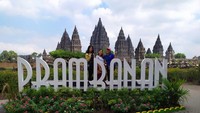 Candi Prambanan yang telah lebih dahulu kami kunjungi