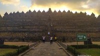 Sore di Candi Borobudur