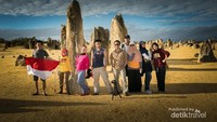 Bergaya di The Pinnacles