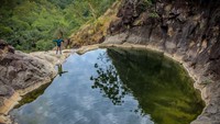 Salah satu kolam alami yang cantik di Timor Tengah Selatan
