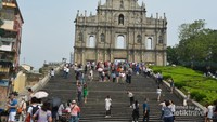 Reruntuhan Gereja Ruins of Saint Pauls