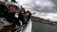 Kapal pesiar ini dilengkapi makanan dan musik asli Titanic (Reuters)