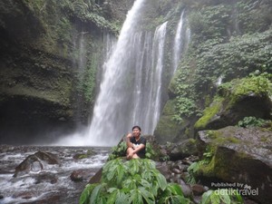 Tiu Kelep, Air Terjun Menawan di Kaki Rinjani