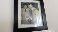 Foto Tjilik Riwut dengan Presiden RI pertama, Ir Soekarno