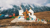 Keindahan gunung Jade Dragon Snow Mountain