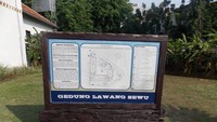 Plakat sejarah dan layout Lawang Sewu, Semarang