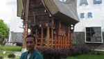 Toraja? Bukan, Rumah Adat Tongkonan ini Ada di Balige