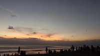Sunset di Pantai Kuta