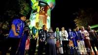 Peresmian Tower Sasirangan oleh H Nadjmi Adhani, Walikota Banjarbaru