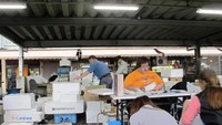 Aktivitas Tsukiji Market di pagi hari
