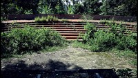Kondisi panggung terbuka di Tugu Sidandang saat ini