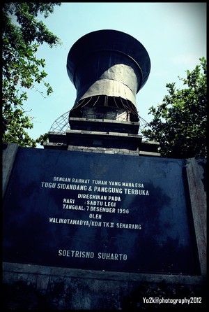 Tugu Sidandang di Semarang Makin Tak Terurus
