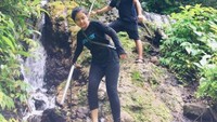 jalur menuju lokasi air terjun coban sewu