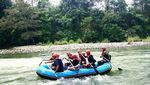 Uji Nyali Arung Jeram di Lubuk Linggau