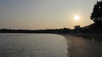 Sunrise yang cantik di Cinibung (Fitraya/detikTravel)