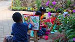 Umbul Sidomukti, Kolam Renang dengan View Alam Ciamik