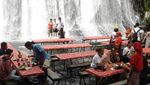 Unik! Ada Restoran di Air Terjun Labasin, Filipina