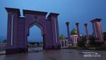 Unik, Kota di Kaltim Ini Serba Ungu!