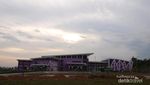 Unik, Kota di Kaltim Ini Serba Ungu!
