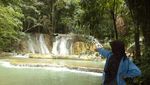 Uniknya Air Terjun Bertingkat Moramo di Sulteng