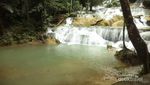 Uniknya Air Terjun Bertingkat Moramo di Sulteng