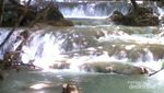 Uniknya Air Terjun Bertingkat Moramo di Sulteng