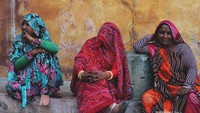 Para perempuan di Jaipur
