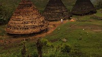 Senja di Desa Wae Rebo (dok. Adra Gesza/ACI)