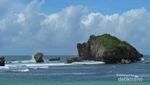 Usai Silaturahmi, Nikmati Indahnya Pantai Ngandong di Gunungkidul