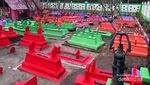 Viral Makam Warna-Warni Jadi Tempat Wisata
