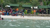 Penyewaan ban dan perahu kayak, serta gazebo.