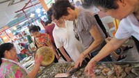 Seafood segar (Foto: Fitraya/detikTravel)