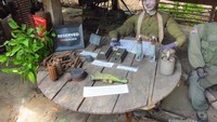 Di museum ini juga terdapat diorama yang menunjukkan pembuatan ranjau