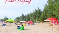 Sausana Pantai Kuala Leupung di Aceh Besar