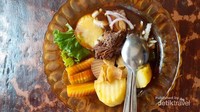 Selat Bistik di Warung Selat Mbak Lies